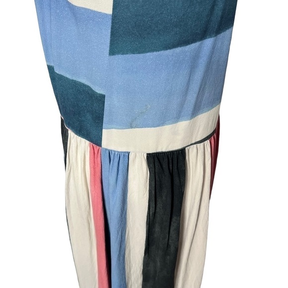 Mara Hoffman Phoebe Colorblock Cover Up Maxi Dress Size M - Picture 15 of 16